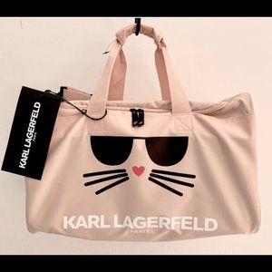Karl Lagerfeld Paris Duffle Gym Bag/OS/NWT